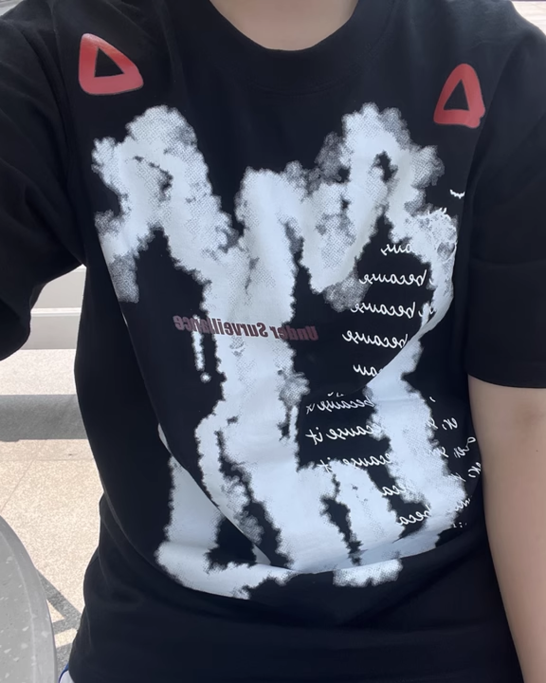 シャドウヒューマンTシャツ E0005