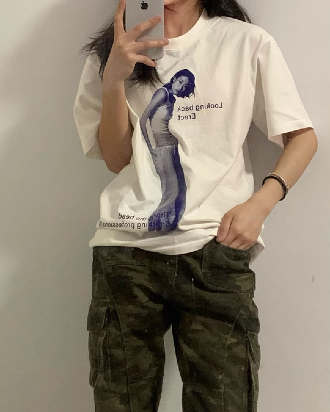 ガールプリントTシャツ E0004