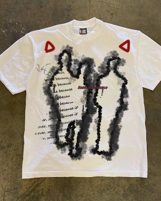 シャドウヒューマンTシャツ E0005
