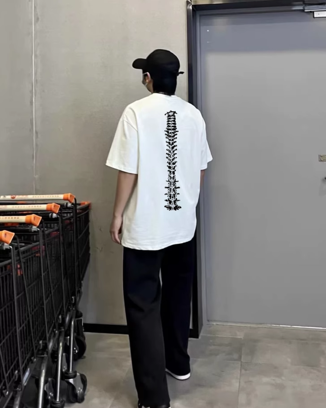 バックボーンTシャツ E0006