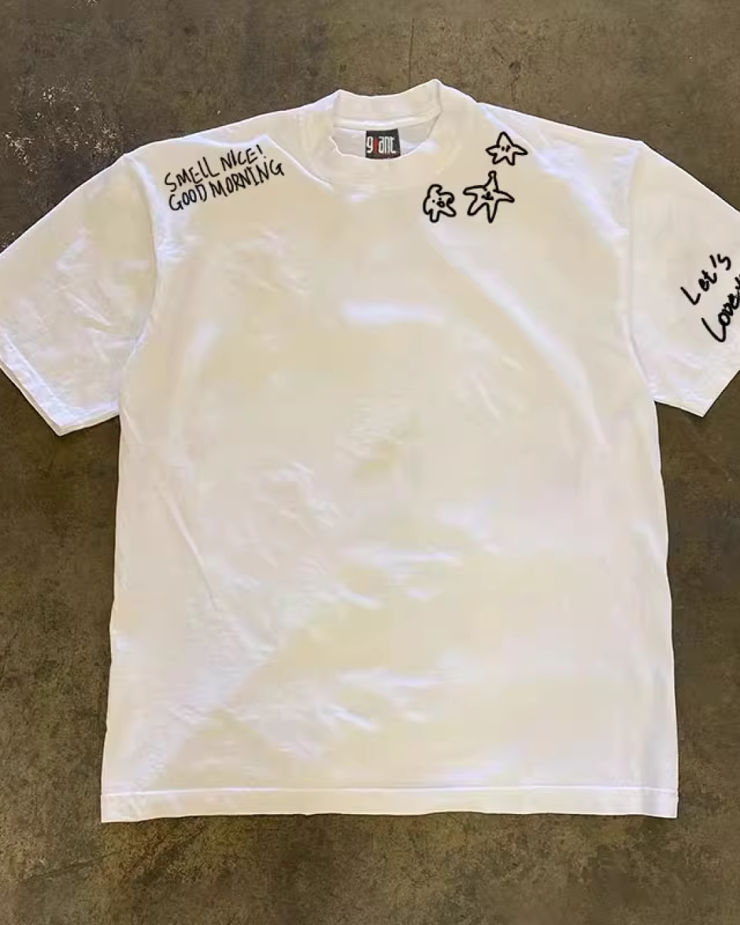 ドゥードルTシャツ E0008