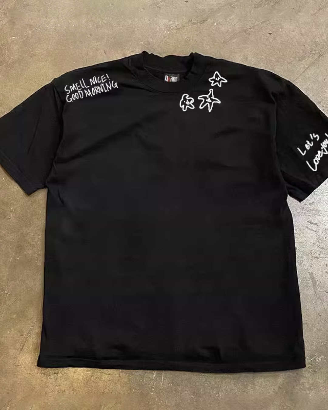 ドゥードルTシャツ E0008