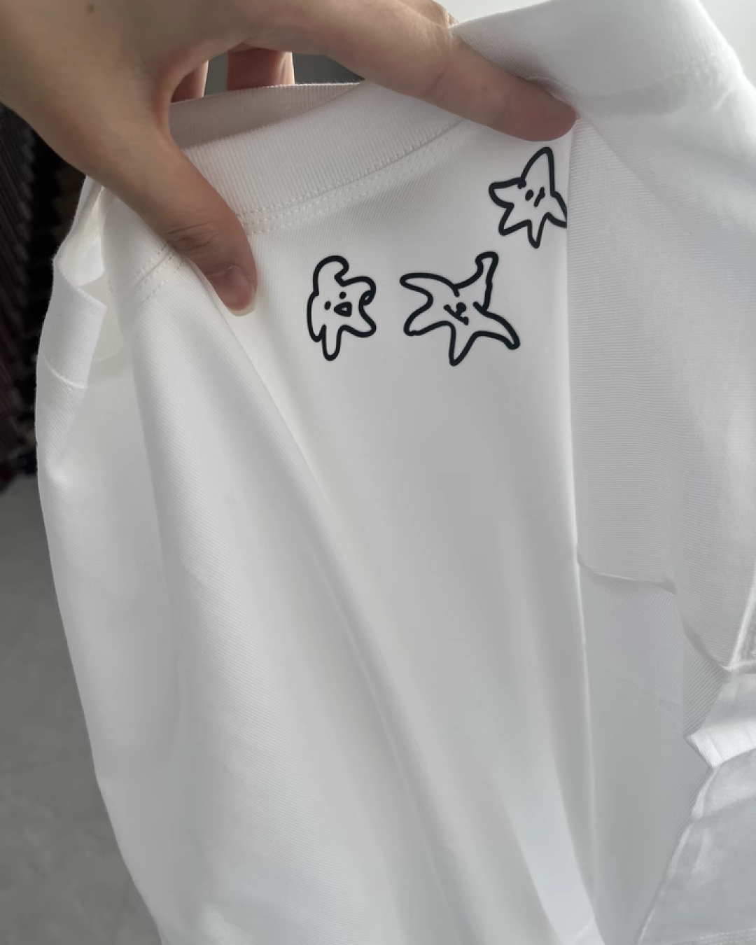 ドゥードルTシャツ E0008