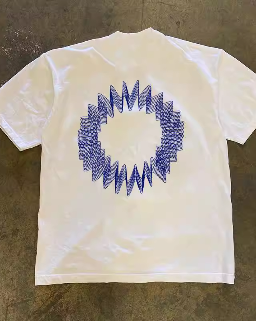 ジオメトリックTシャツ E0009