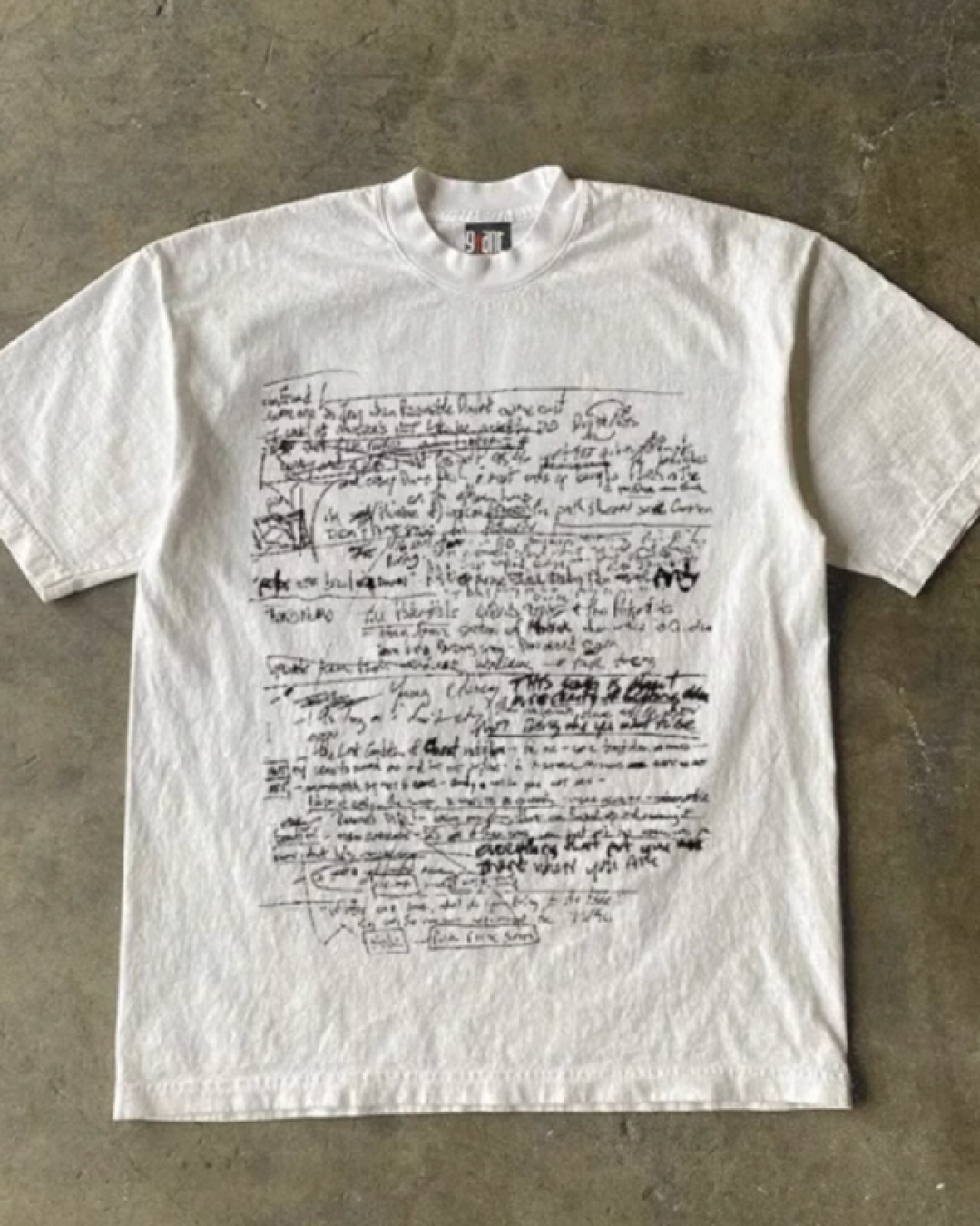 レイヤーレタリングTシャツ E0010