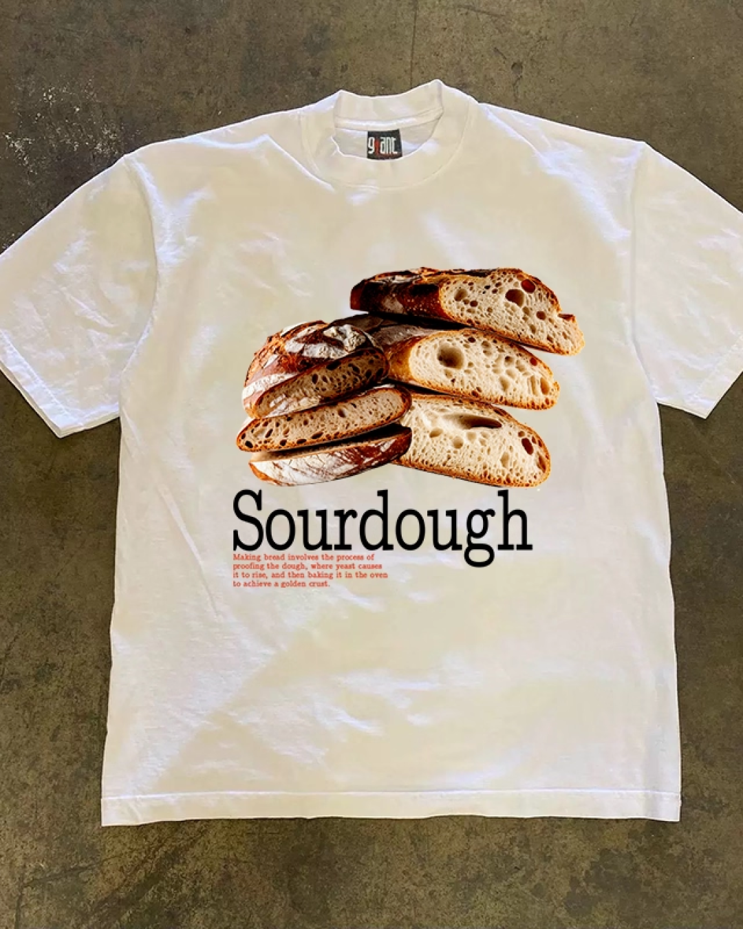 SourdoughプリントTシャツ E0031