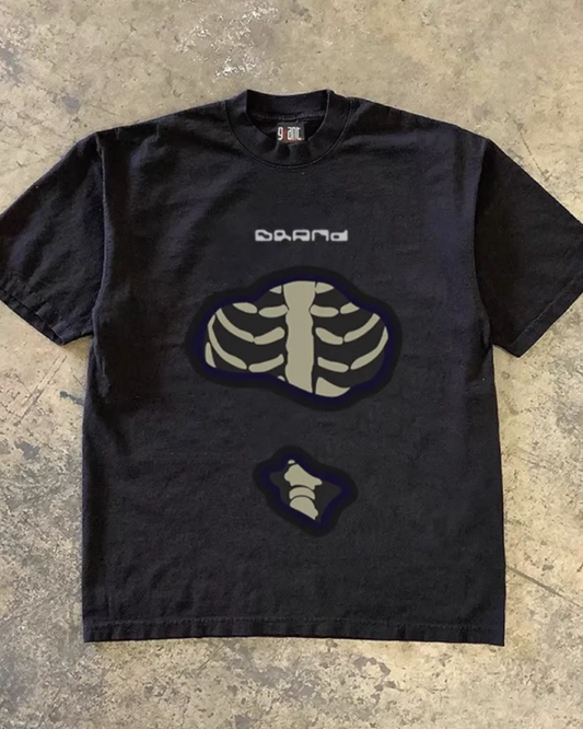 スケルトンTシャツ E0035