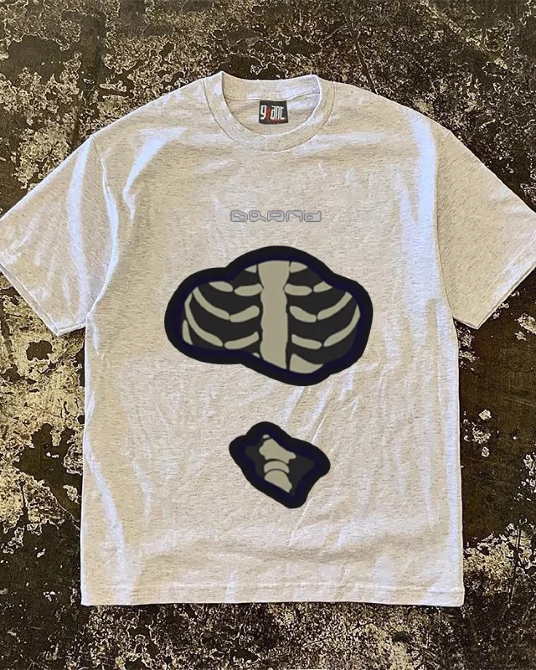スケルトンTシャツ E0035