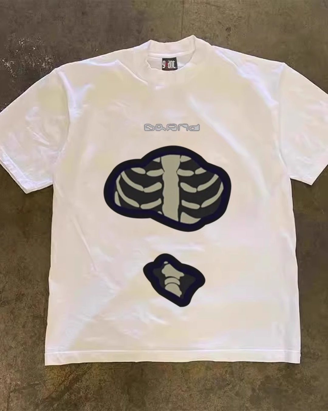スケルトンTシャツ E0035
