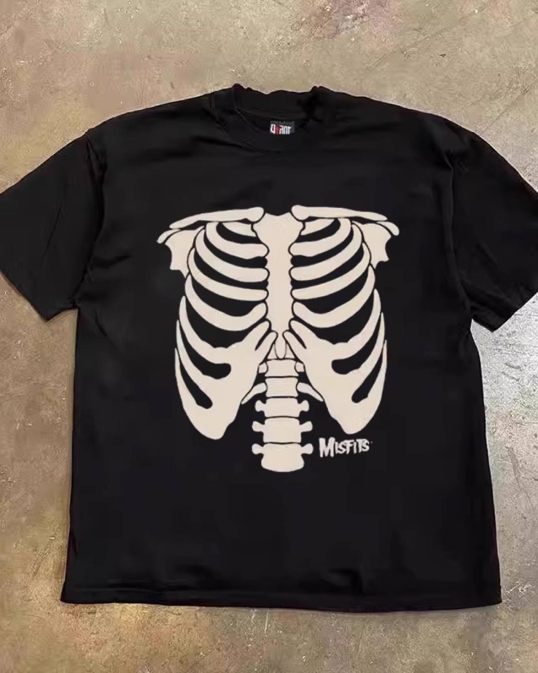 MISFITSボーンTシャツ E0047