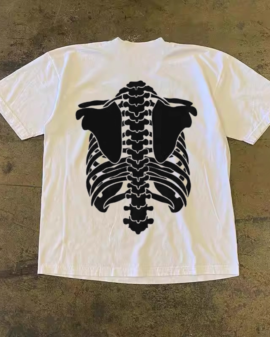 MISFITSボーンTシャツ E0047