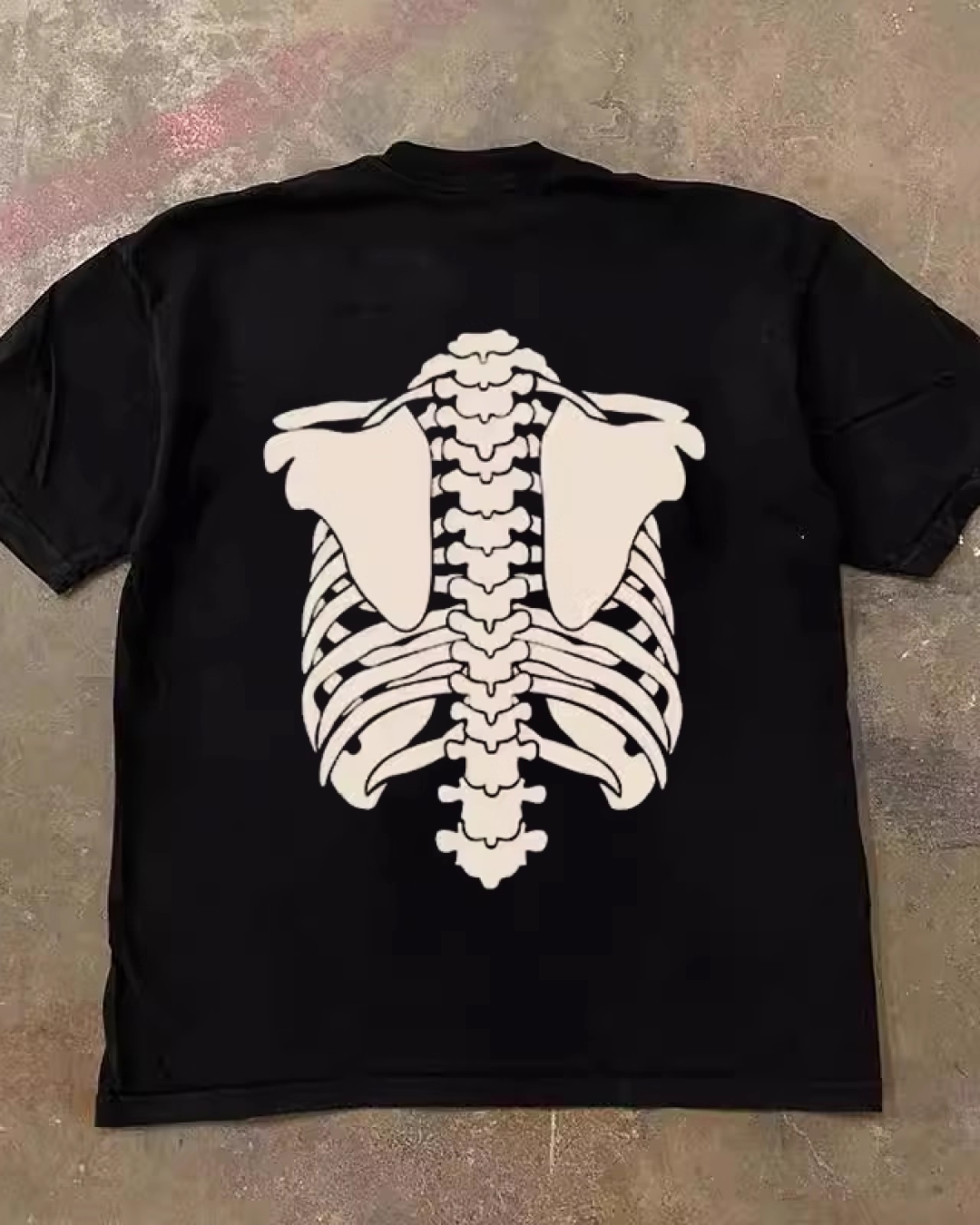 MISFITSボーンTシャツ E0047