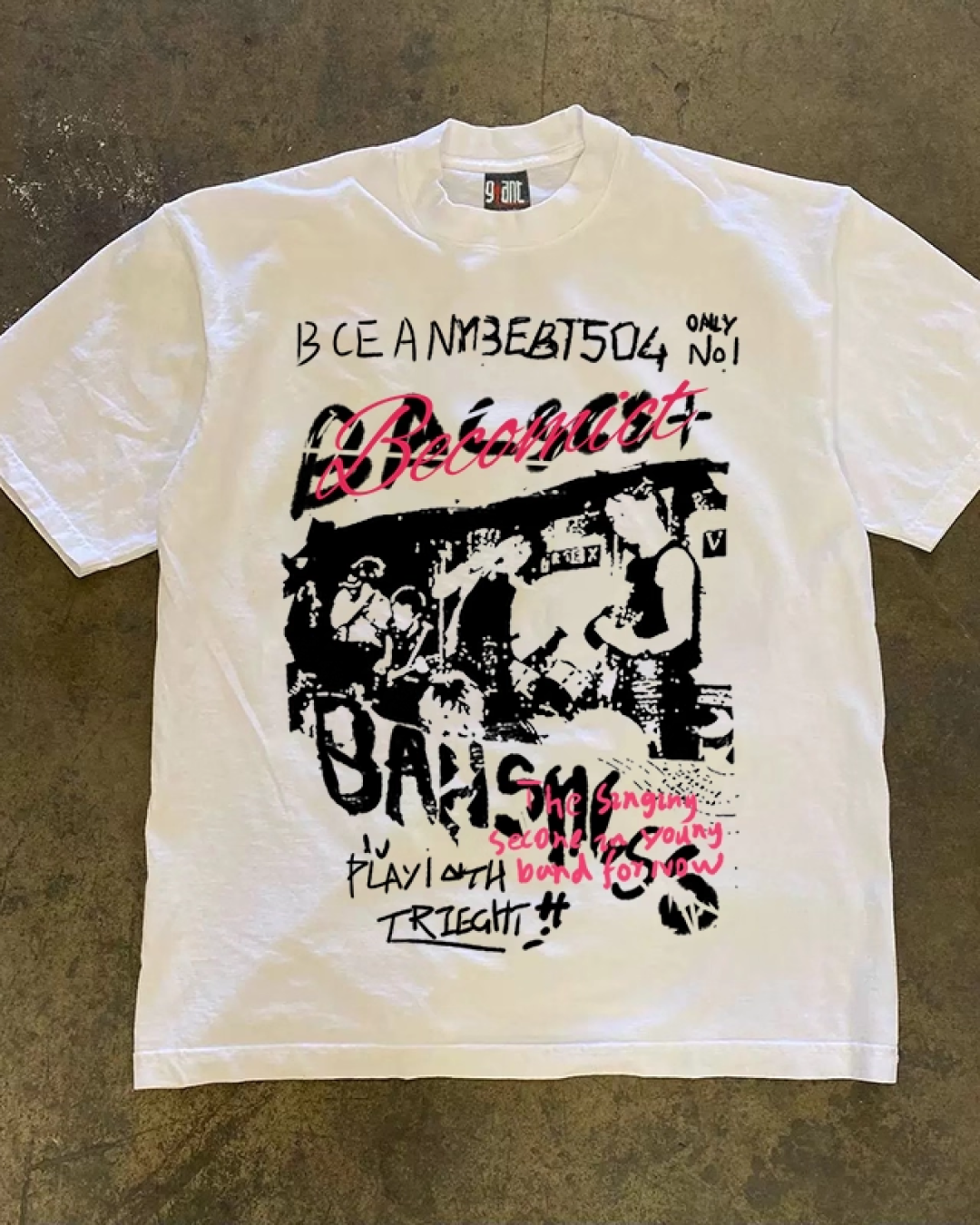 Band Tシャツ E0049