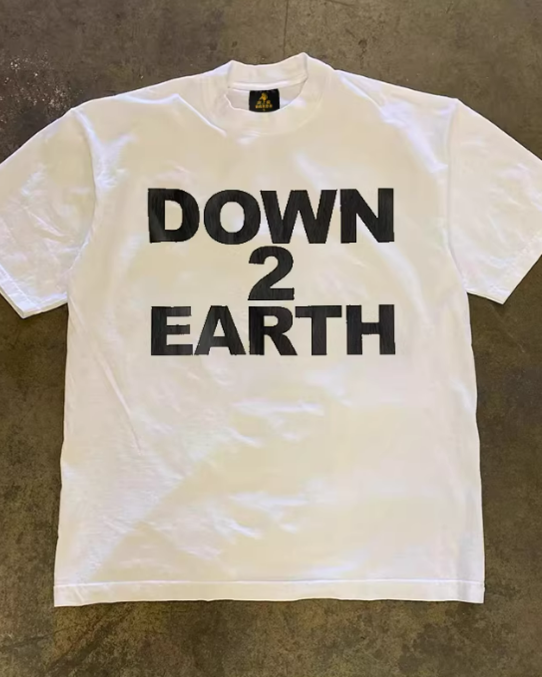 半袖デザインTシャツ（ダウン・トゥ・アース）E01102