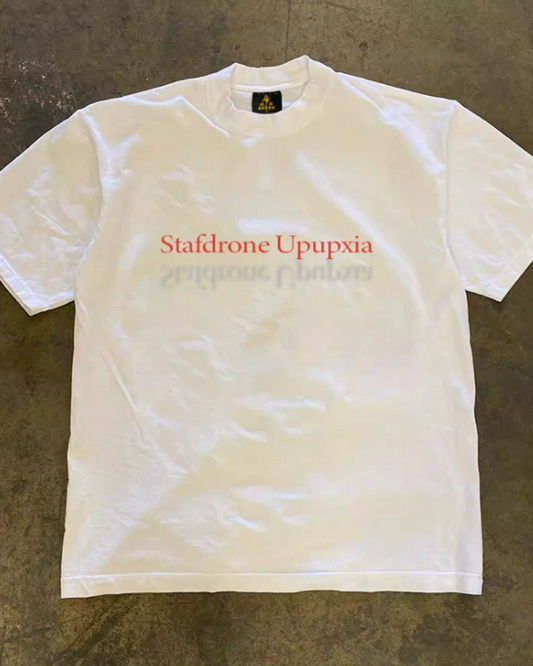 半袖デザインTシャツ（リフレクションロゴ）E01151