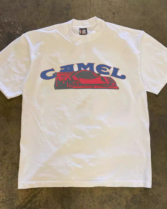 半袖デザインTシャツ（CAMELレーシングカー）E01164